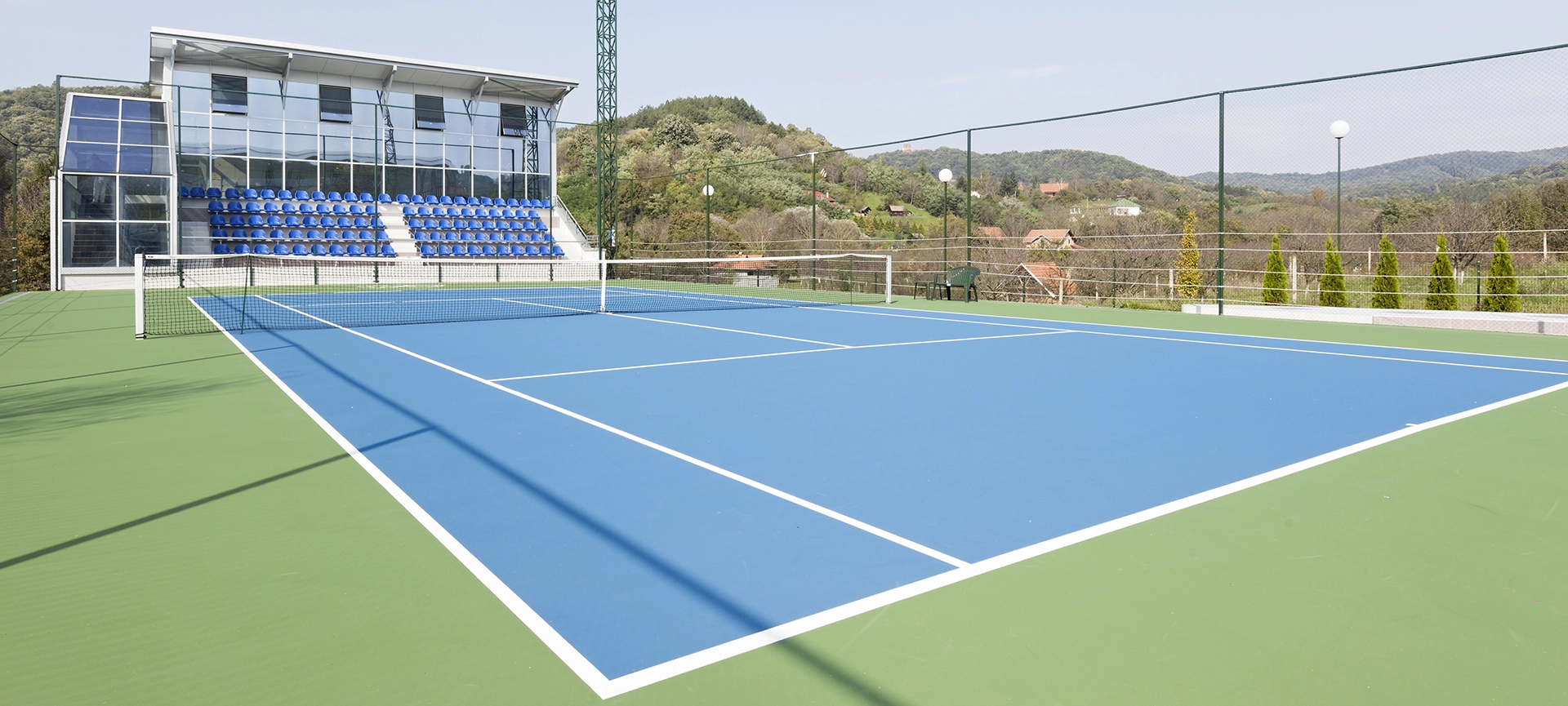 Tennis Court Resurfacing services in Dallas TX - professional court construction